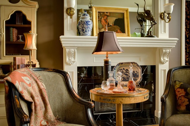 Residential Interiors klassisk-vardagsrum