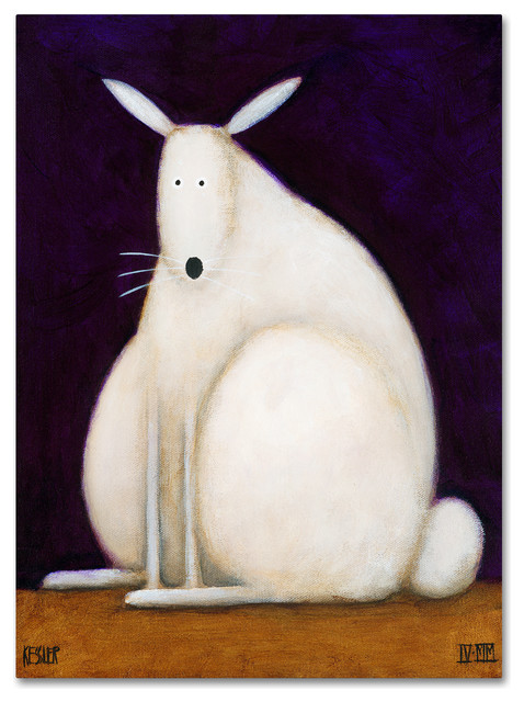 Daniel Patrick Kessler 'Bunny' Canvas Art, 47x35