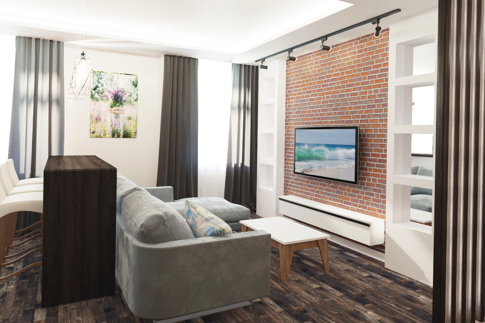 Кухня гостиная на Краснолесья