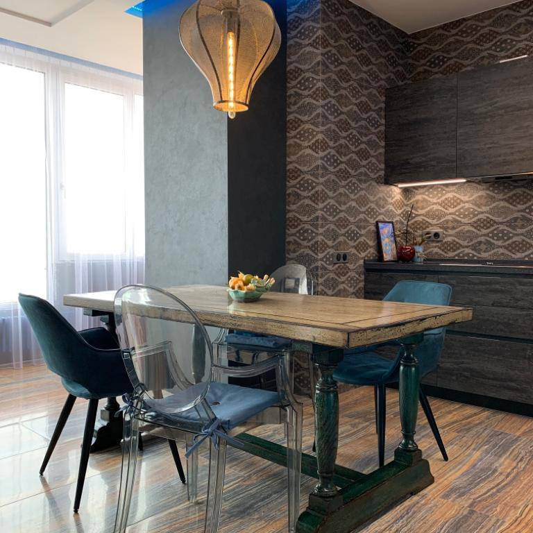 Кухня в стиле эклектика