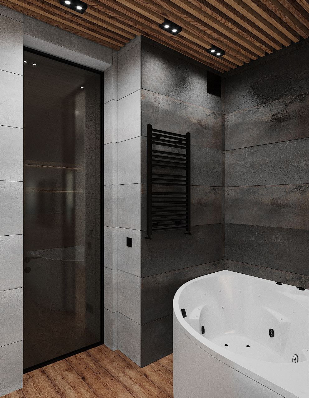 Проект Квартиры в современном стиле ЖК Петровская Коса