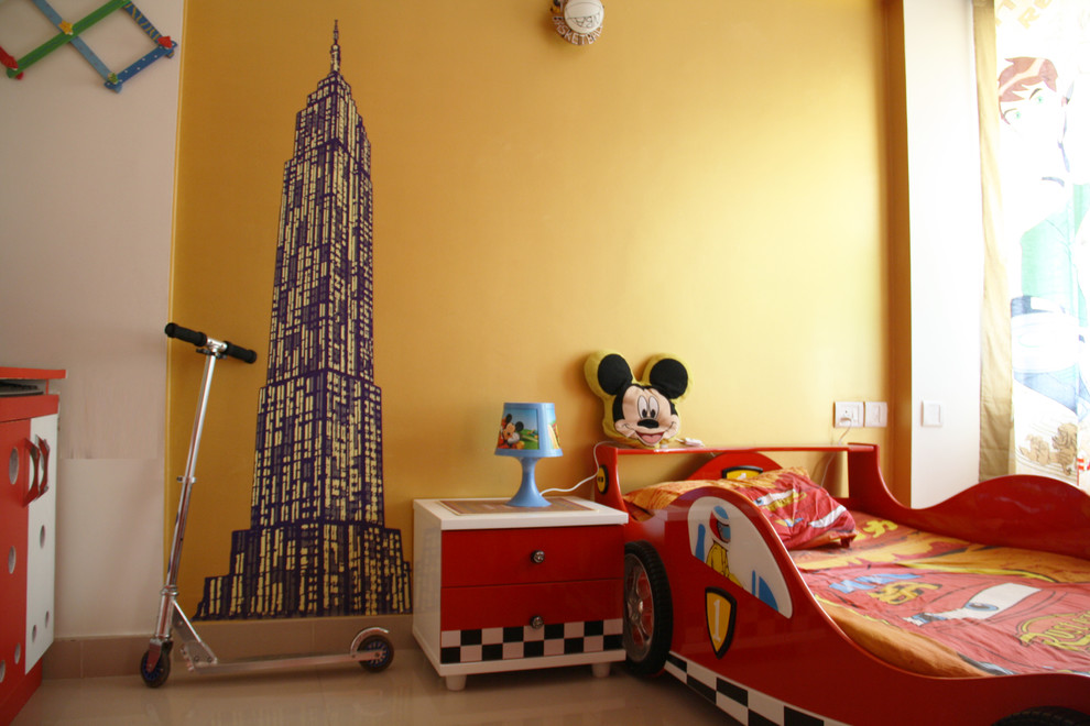Inspiration for a contemporary kids' room remodel in Bengaluru
