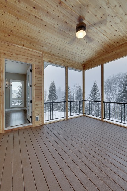 Customized Aspen traditional-veranda