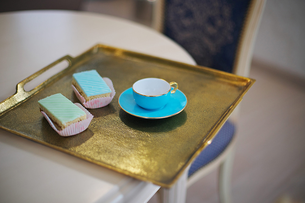 Золото на голубом