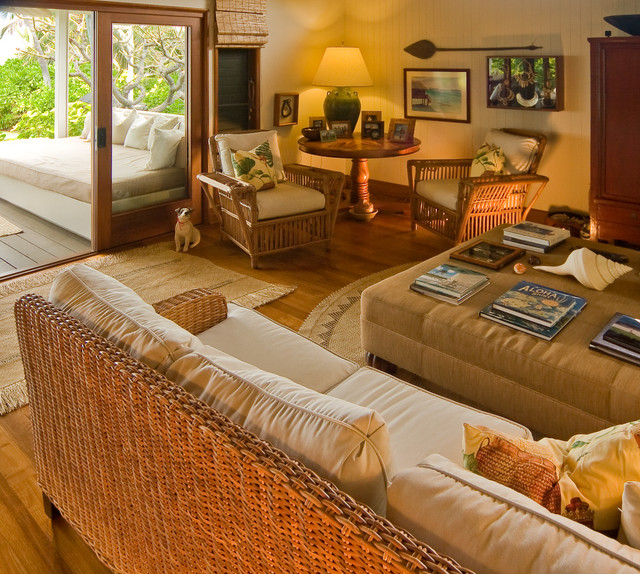 Hawaiian Cottage Style Klassisch Wohnzimmer Hawaii