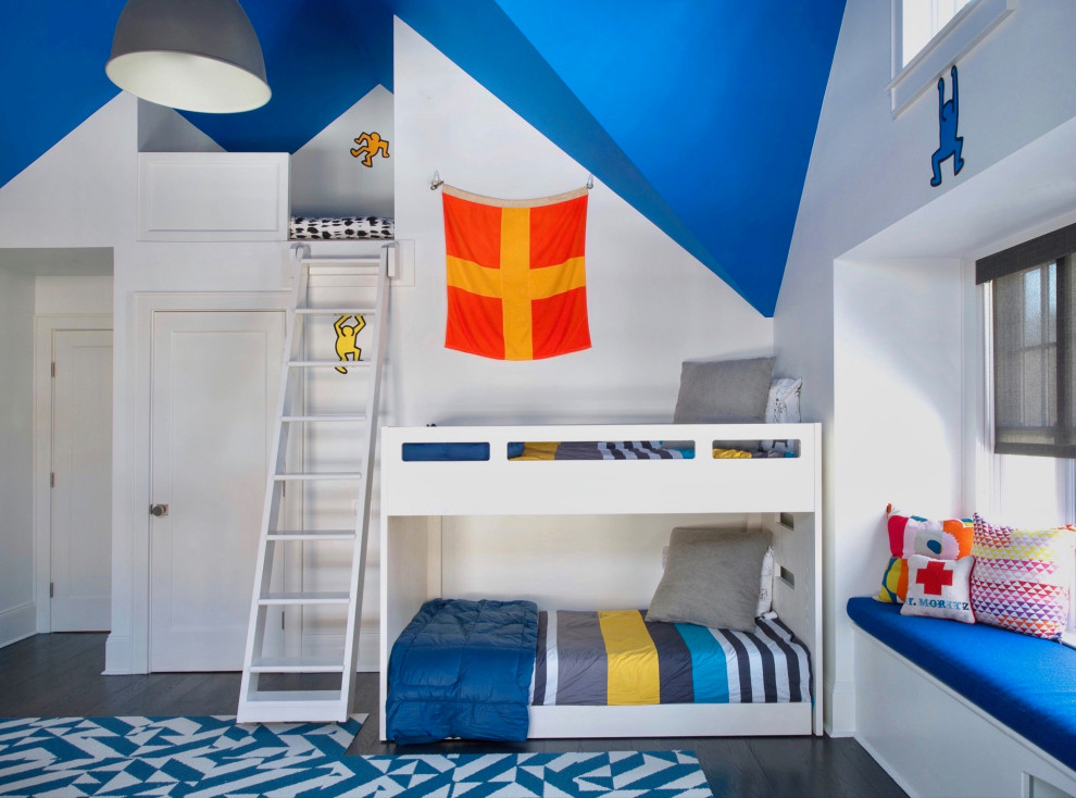 Contemporary kids' room in New York.