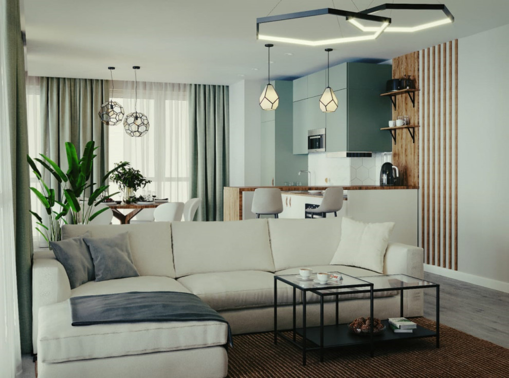 Интерьер квартиры в ЖК "СРЕДА"