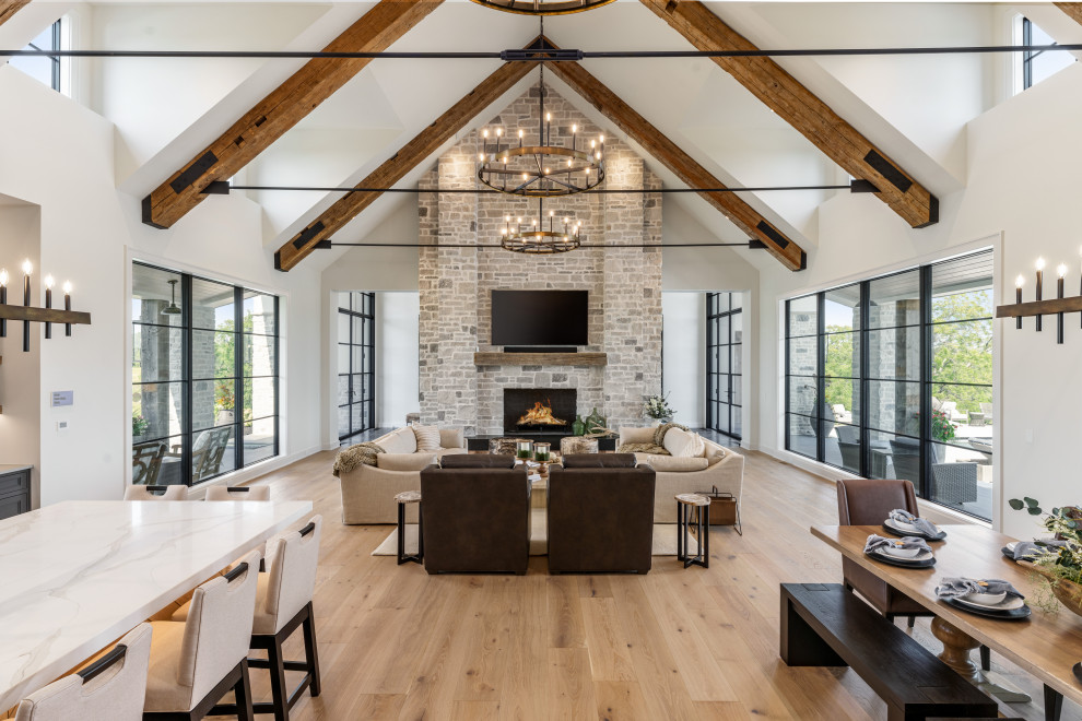 The Stone Springs Ranch Floor Plan - Farmhouse - Kansas City - by Starr ...