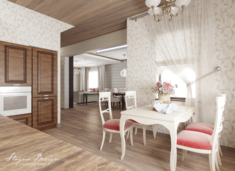 Дом для семьи в стиле современная классика