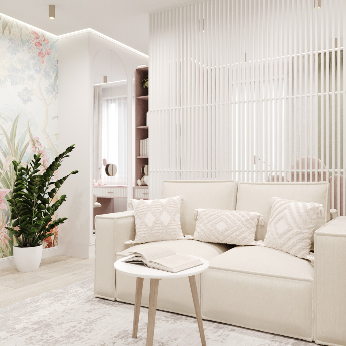 Детская-гостинная в квартире ЖК Юг