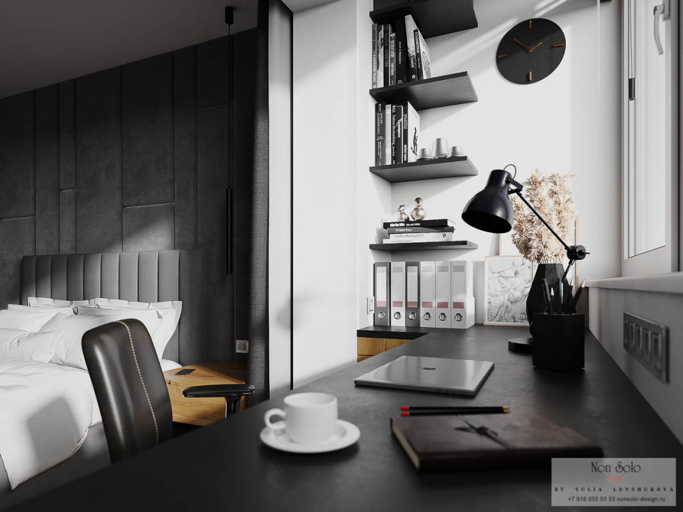 Дизайн квартиры для адвоката 54 м2, ул. Люсиновская, г. Москва