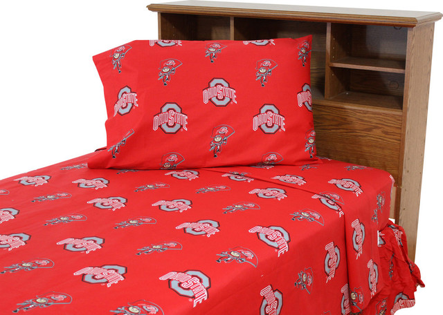 Ohio State Buckeyes Printed Sheet Set Twin Xl Solid Ohio State Buckeyes Printed Sheet Set Twin Xl Solid