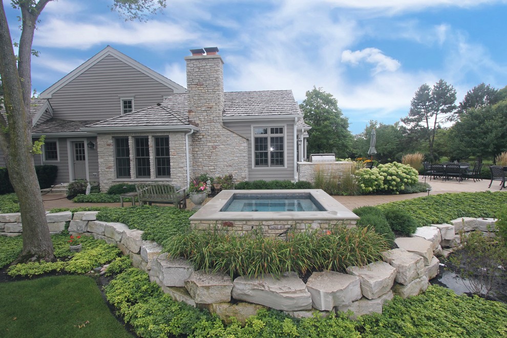 Example of a transitional pool design in Chicago