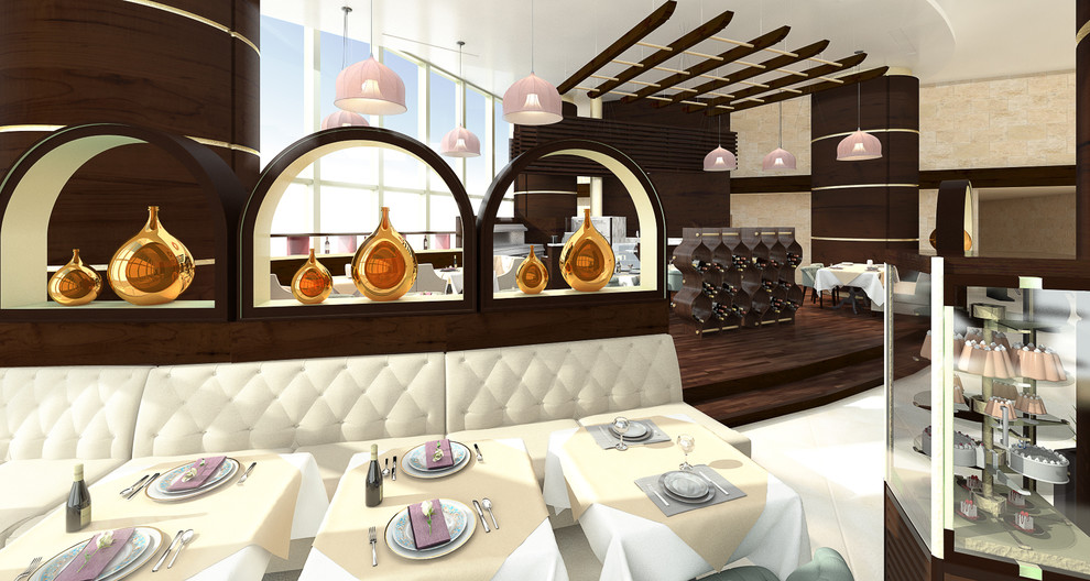 Restaurant concept in Moscow-City