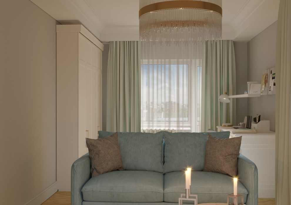 Квартира в Ханты-Мансийске в стиле неоклассика