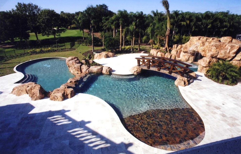 Mediterranean pool in Orlando.