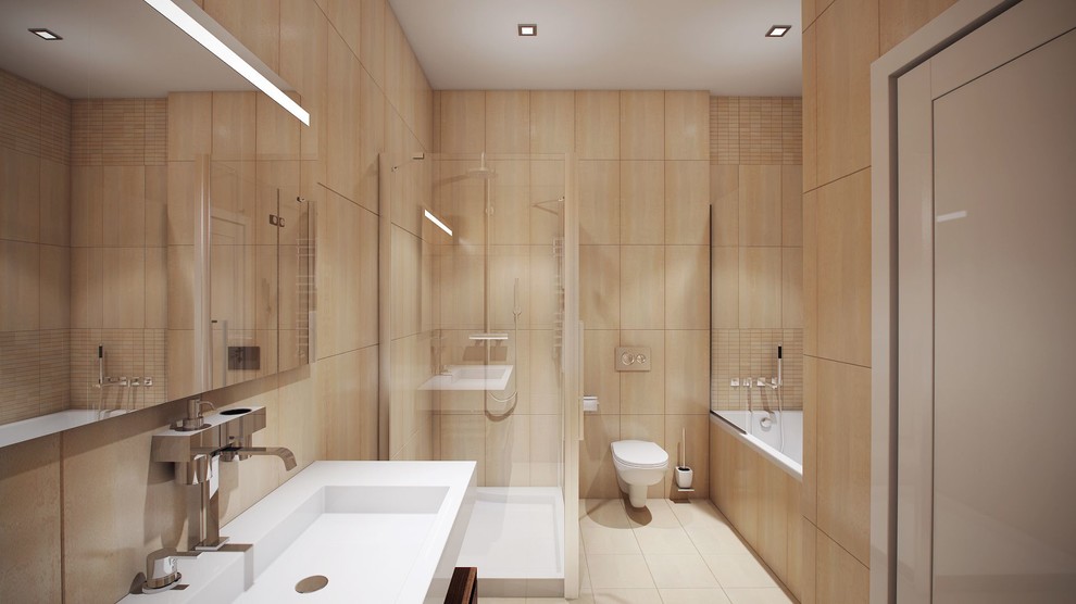 Дизайн интерьера квартиры "Простая геометрия"