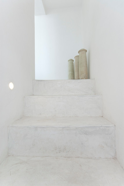 Piccola abitazione privata mediterranean-staircase
