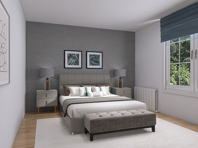 Bedroom Design transitional-rendering