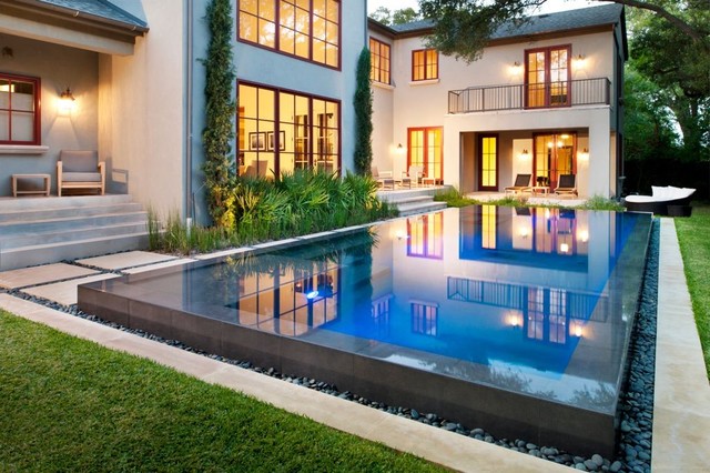 Zen contemporary-pool