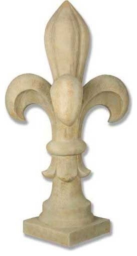 Fleur De Lis 24 Architectural Finials Mediterranean Garden
