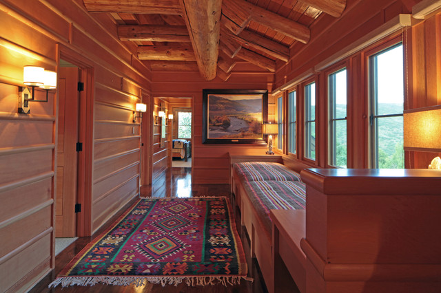 Fauth, Colorado rustic-hallway-and-landing