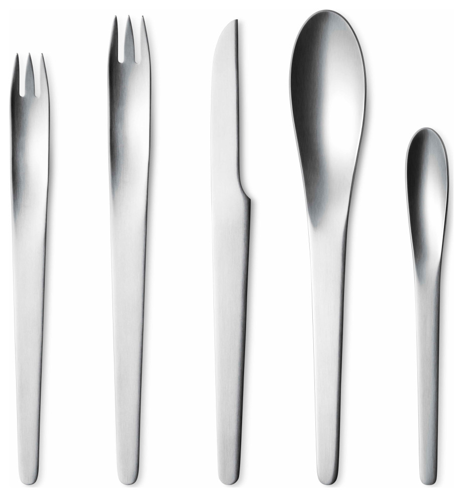 Arne Jacobson/Giftbox 5-Piece - Contemporary - Flatware And Silverware ...