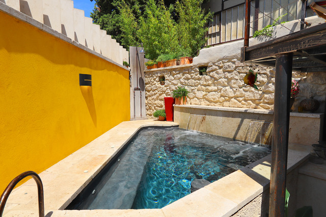 Mini piscine contemporaneo-piscina