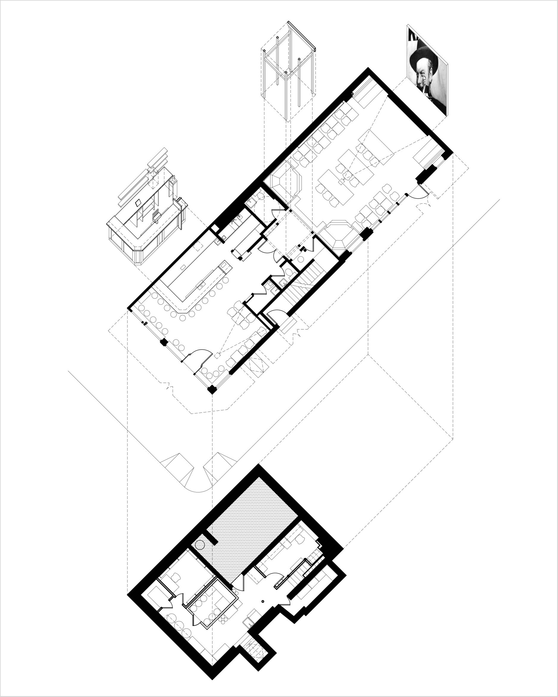 STACKED FLOOR PLANS