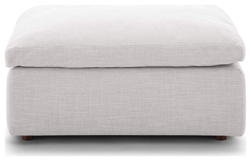 Commix Down Filled Overstuffed 4 Piece Sectional Sofa Set, Beige