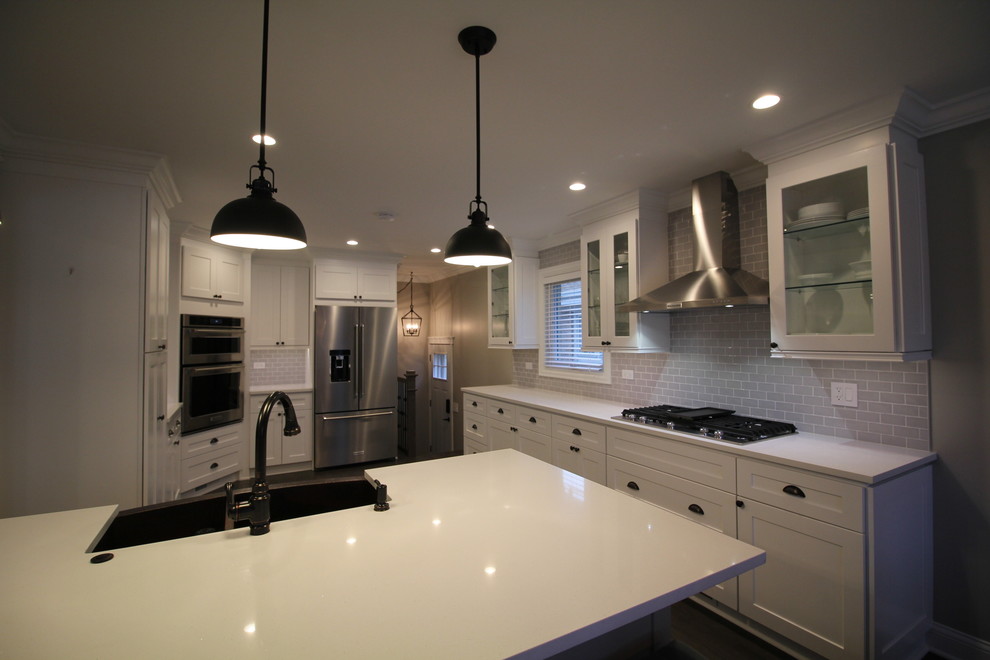 Kitchen - transitional kitchen idea in Chicago