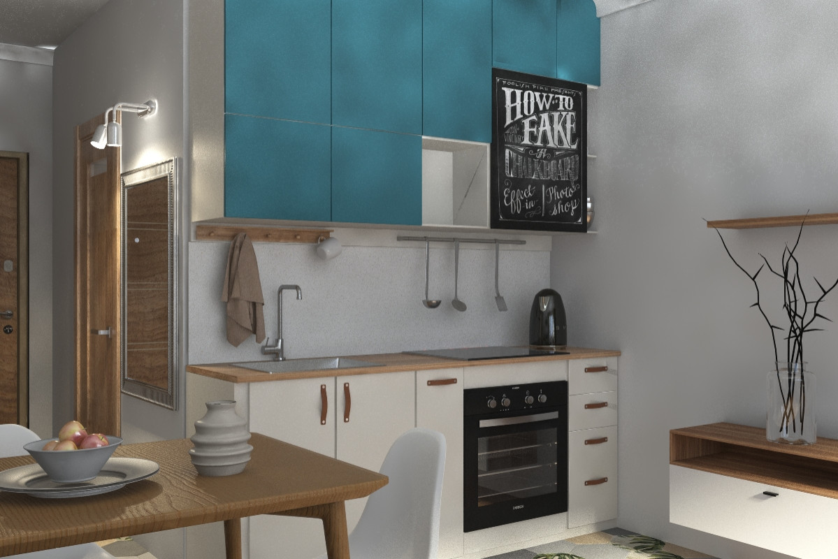 Крохотная квартира -студия