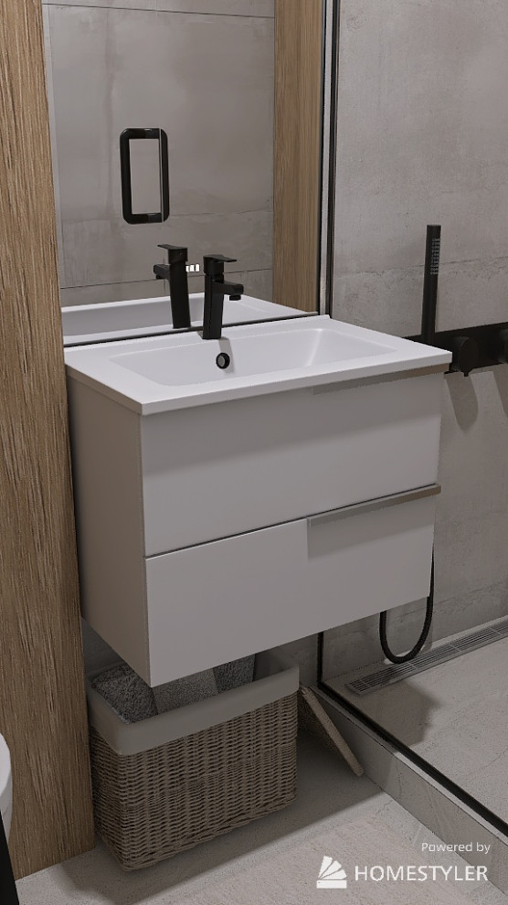 Современный стиль 45 кв.м.