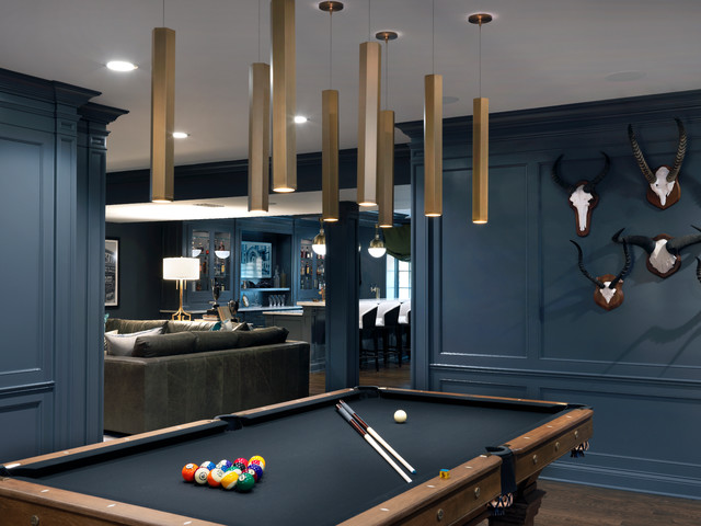 Ultimate Man Cave nyklassisk-kaelder