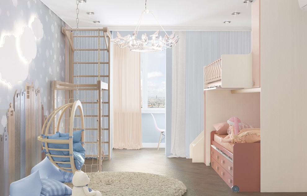 Детская для двух Принцесс!