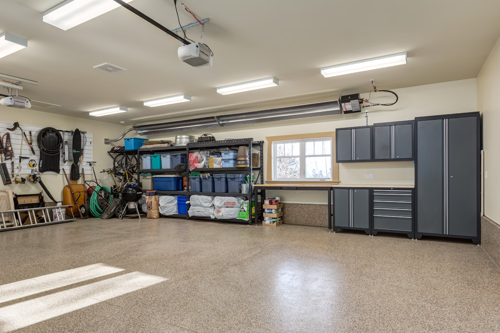 This is an example of an industrial garage in Calgary.