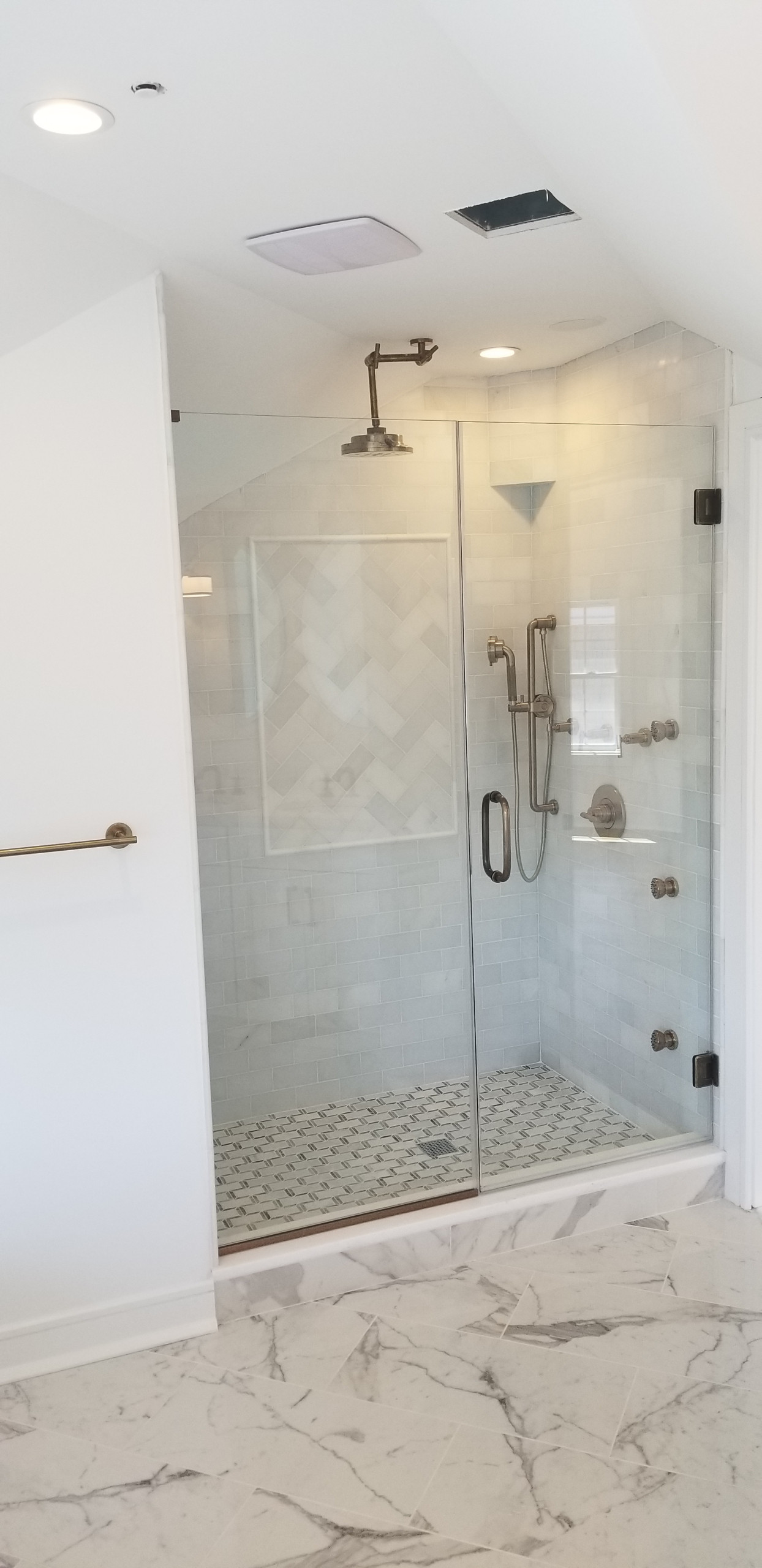 Transitional Shower Stall