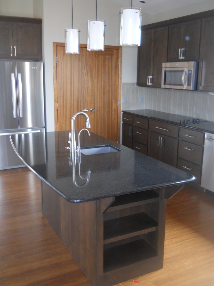 Inspiration for a transitional kitchen remodel in Denver
