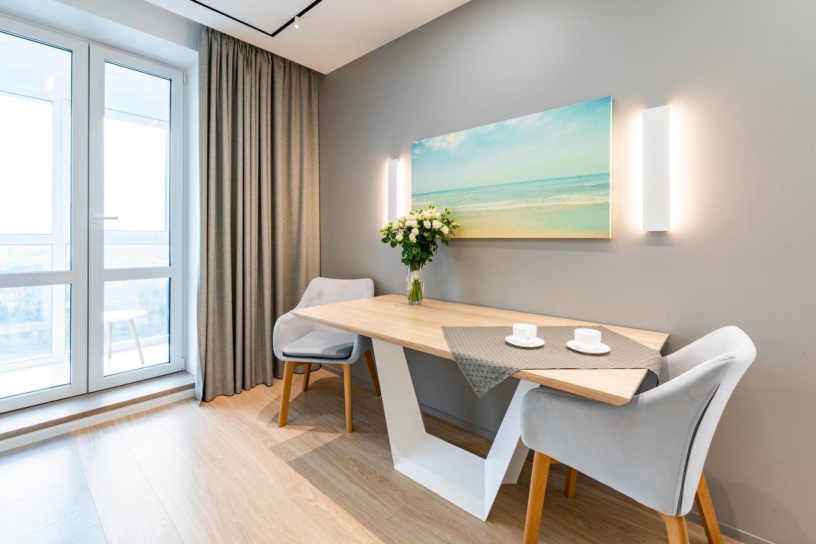 Не скучный серый. Квартира г. Минск