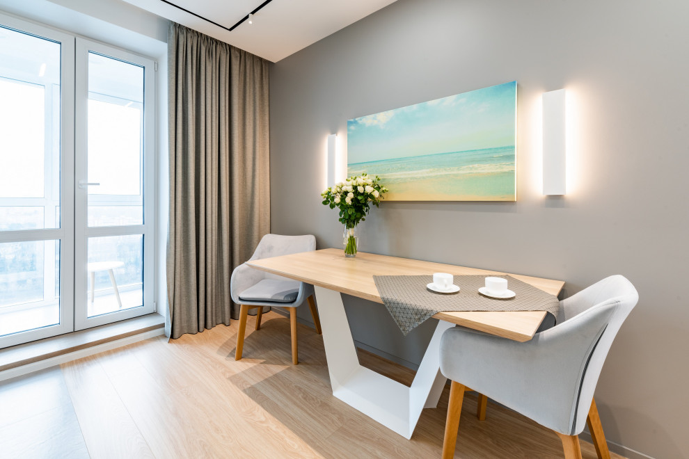 Не скучный серый. Квартира г. Минск