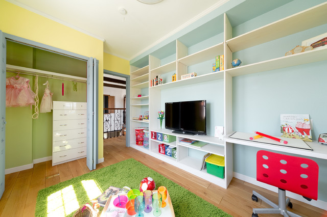 ダイゼンホームモデルハウス moderno-dormitorio-infantil