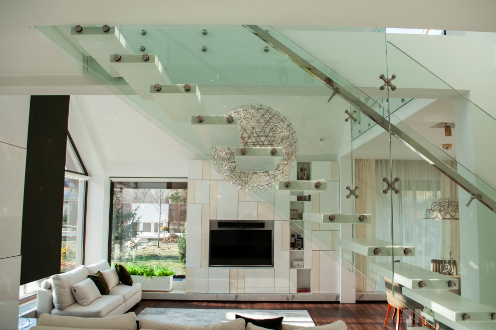 Лестница в загородном доме