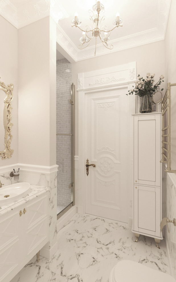 Классический интерьер в Москва Сити