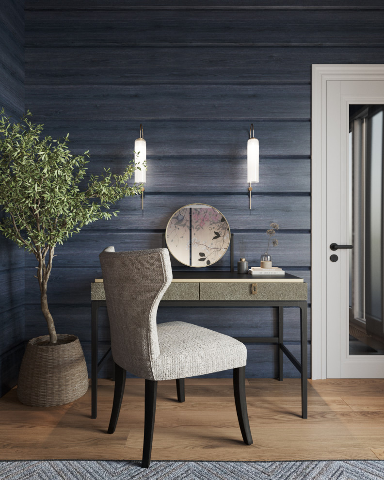 Загородный дом из клееного бруса.