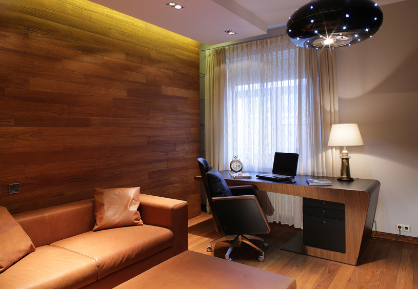 Коттедж "Яхта на причале". 1 этаж. Кабинет