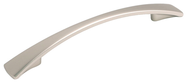 Mira Arched Drawer Handles, Matte Nickel, Set of 3