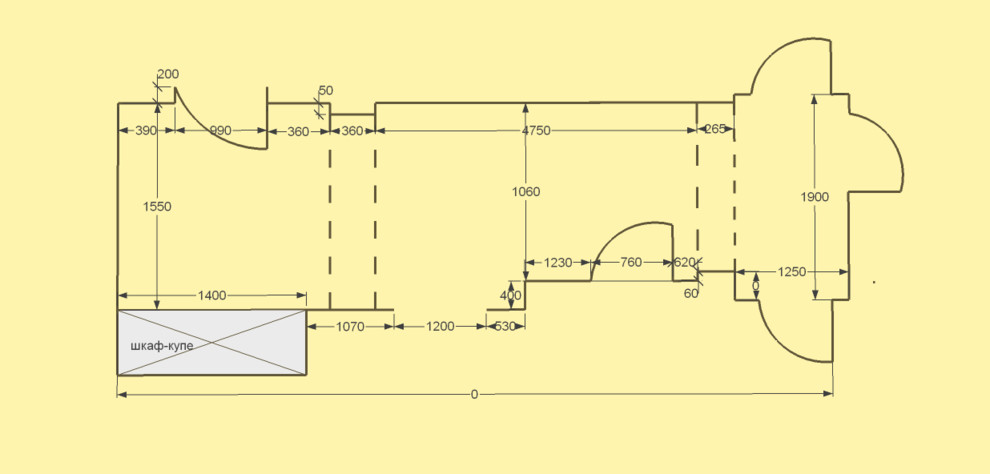 обмерочный план