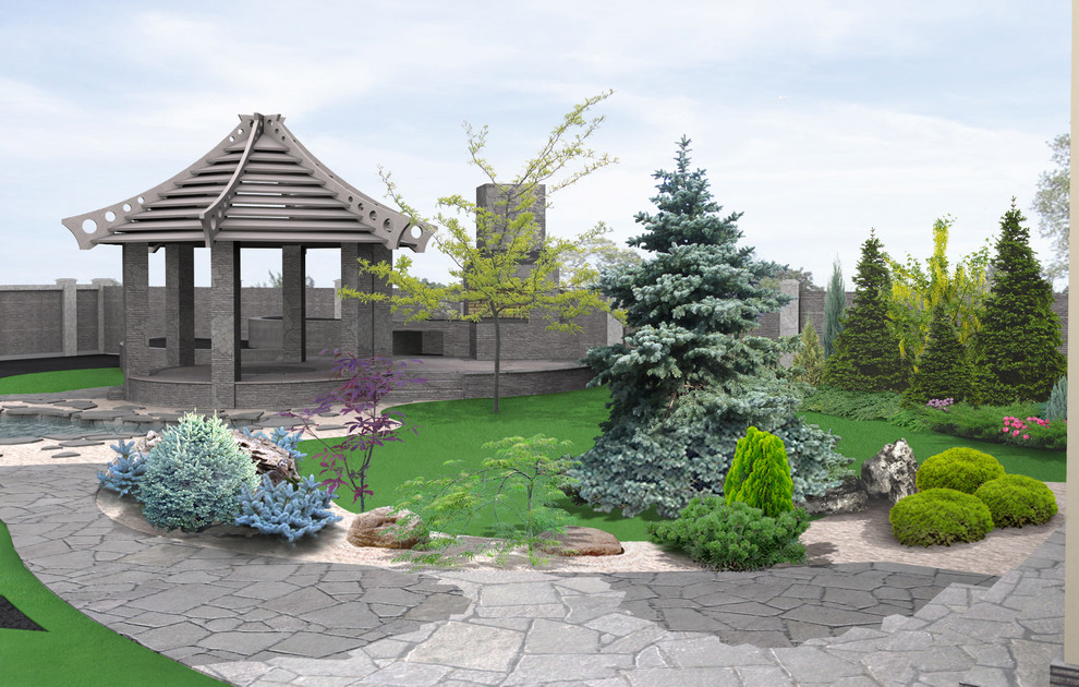 Проект озеленения. Визуализации