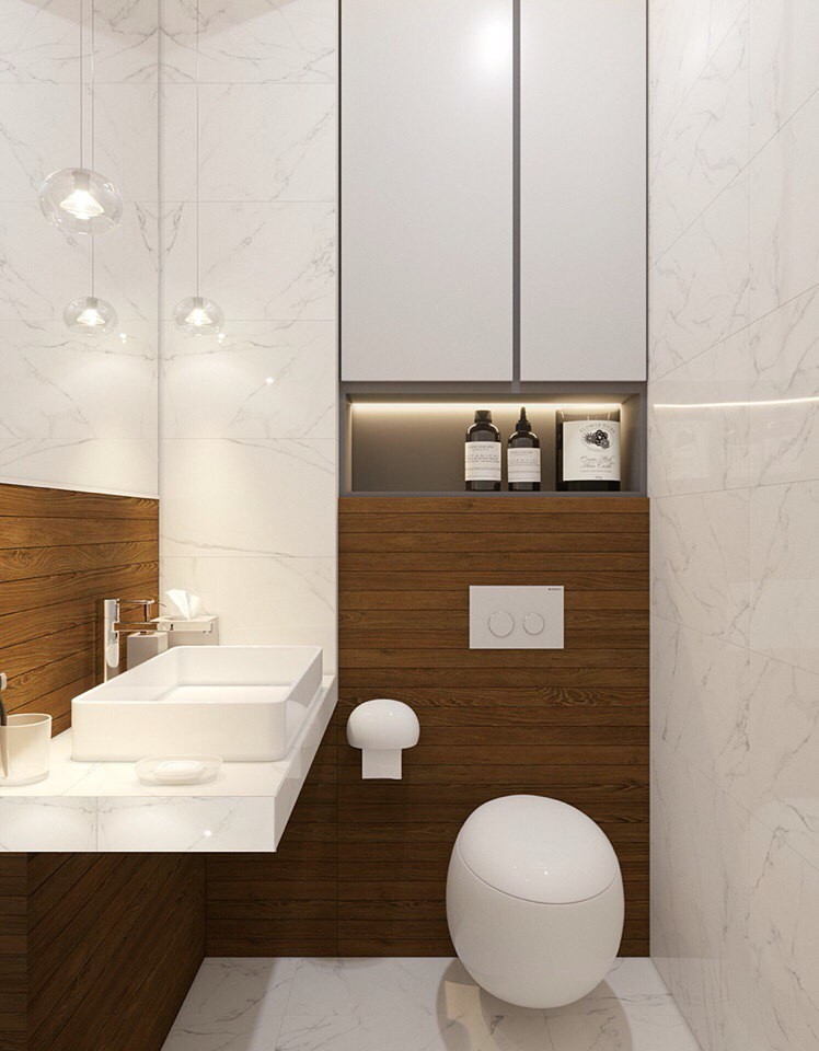 Ванная комната и санузел на ул. Воскресенская