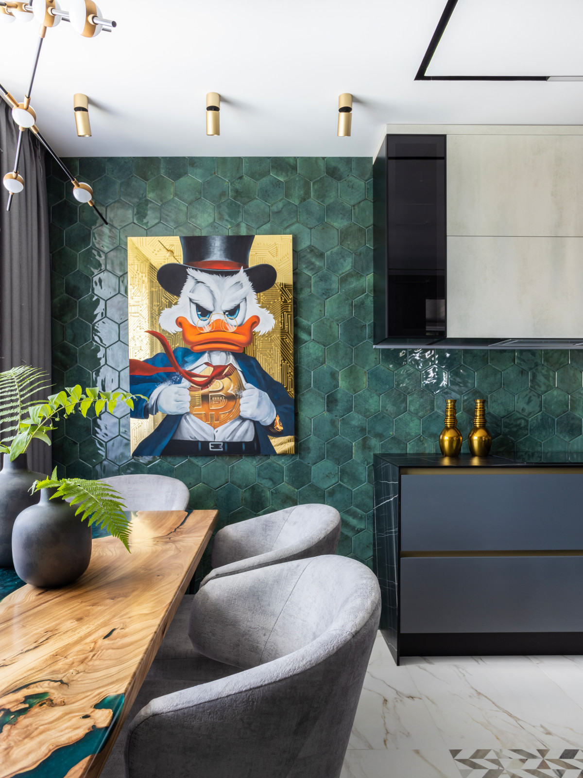 Реализация дизайн-проекта "GREEN ДОМ"